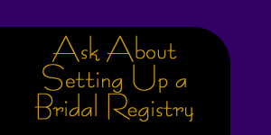 image of bridal registry logo